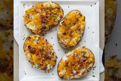 Cheesy Potato Skins